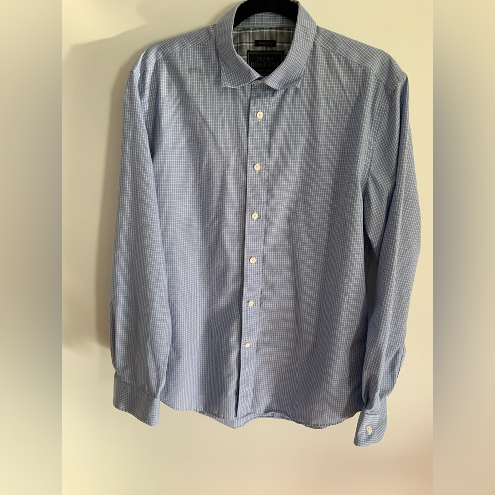 Brooks Brothers Light Blue Gingham Shirt